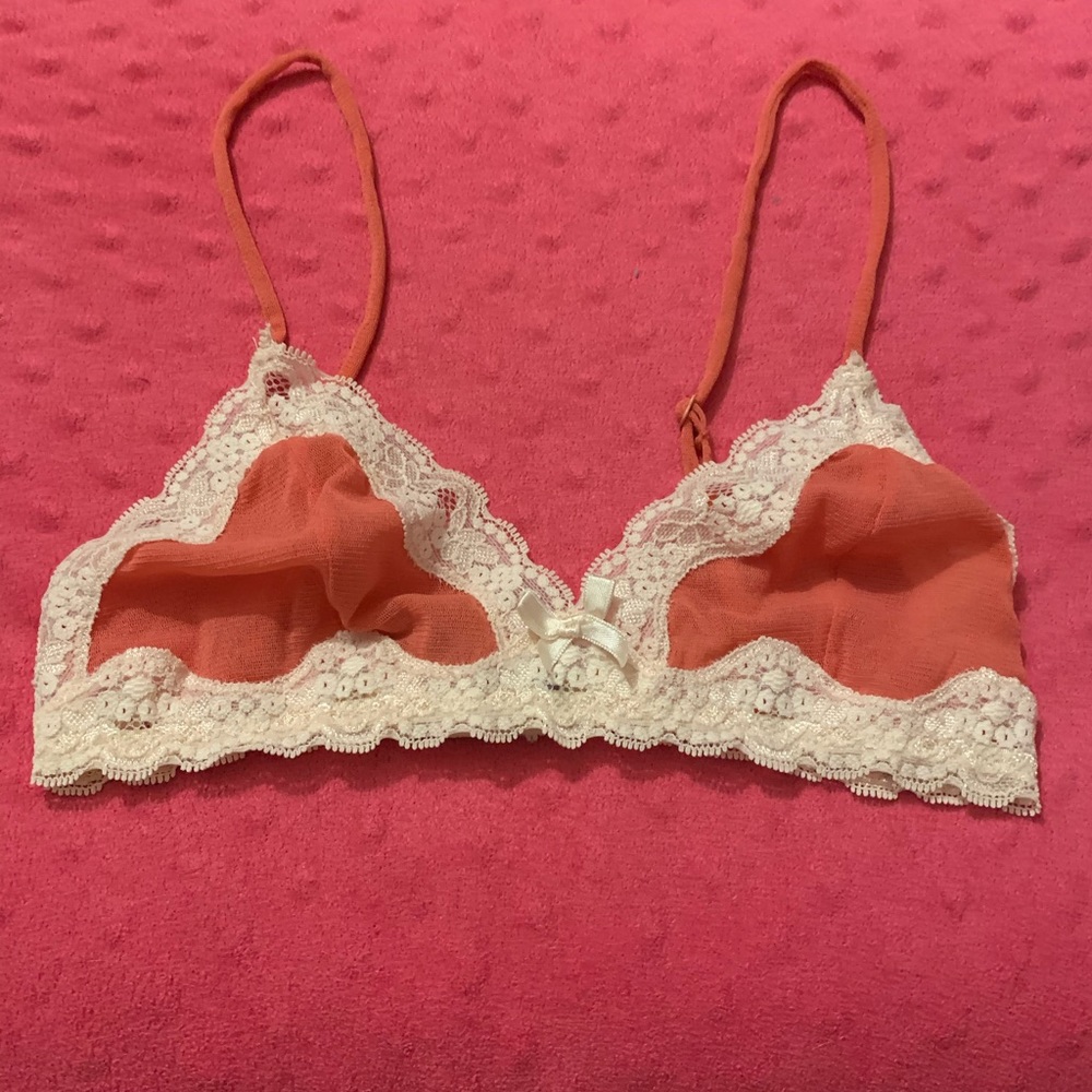 Coral and Black Small Bralette Bundle